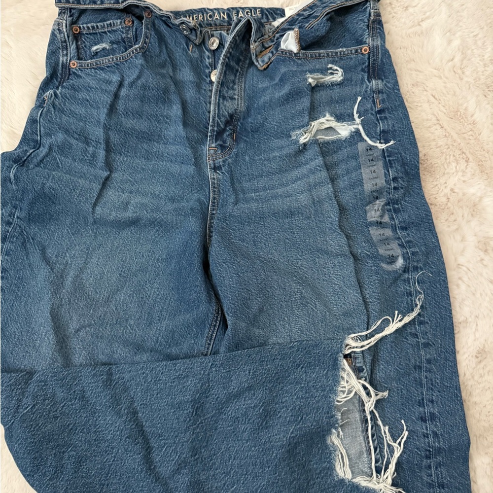 American Eagle Distressed Blue Jeans